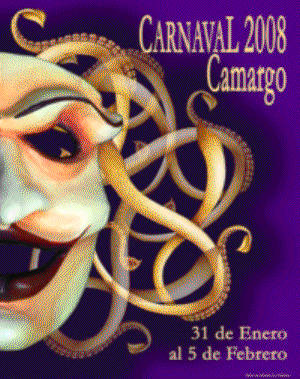 Fiesta juvenil en los Carnavales  de Camargo
